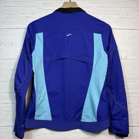Brooks shelter technology Womens size small lightweight running jacket blue - Picture 5 of 6